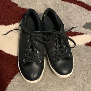 Call It Spring Black textured sneakers 7